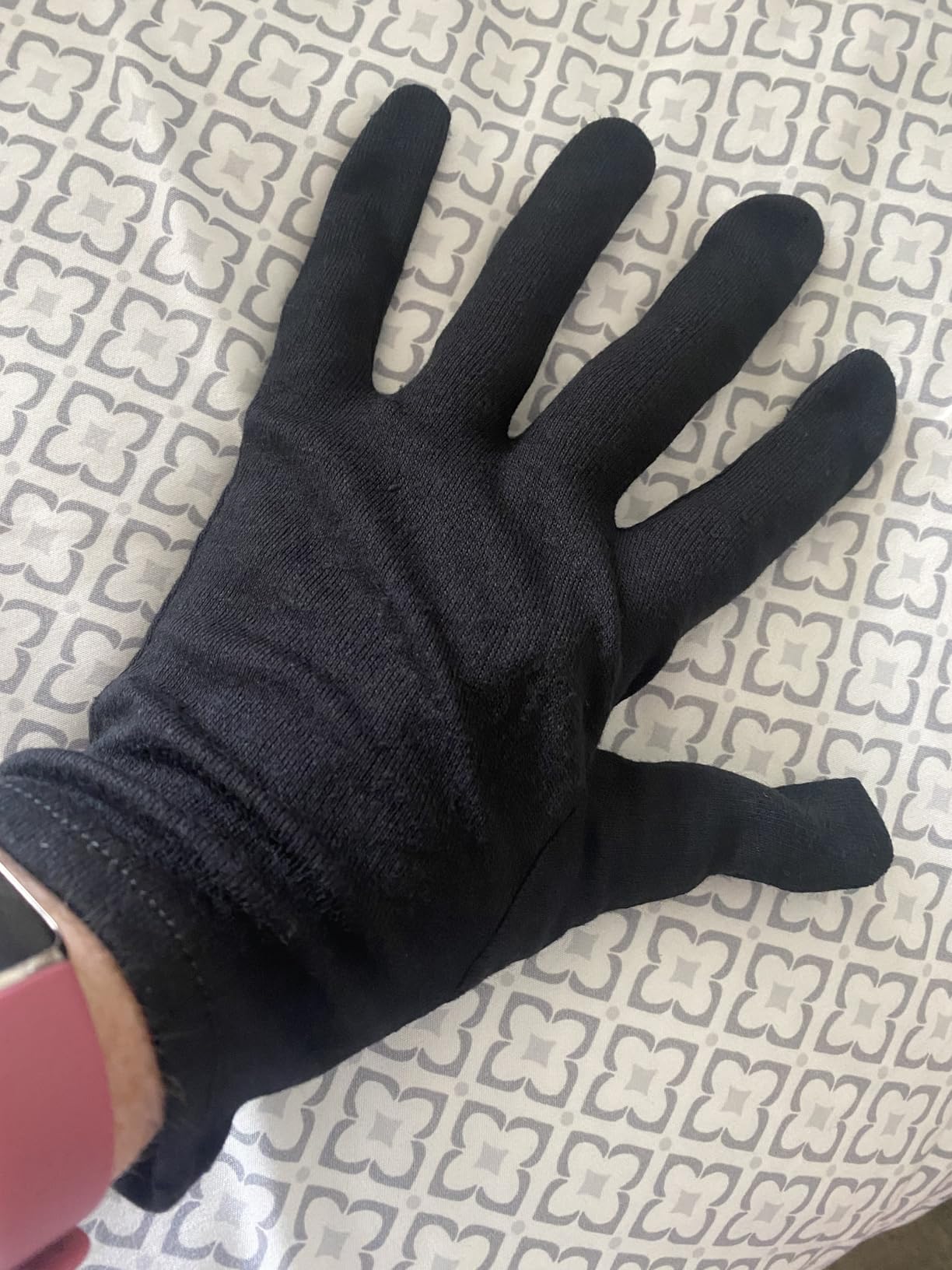 Large Work Gloves - 3 Pairs White Gloves for Art Handling, Photography, for Coin, Jewelry, Metal Inspection, Film, Photo, Stamp Handling customer photo 1