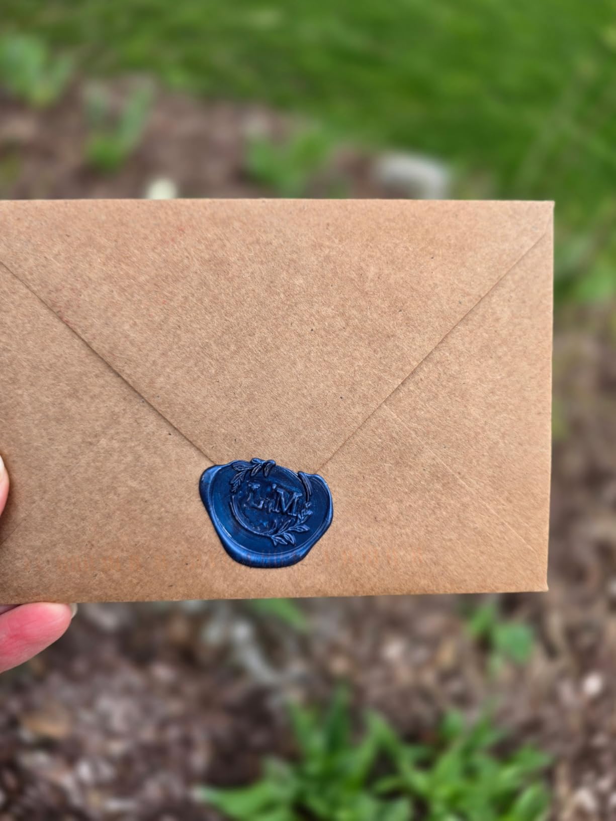 Custom Wax Seal Stamp, Personalized Wax Seal Stamp Kit, Create Your Own Design, Logo & Letter, Ideal for Wedding Invitations, Parties, Envelopes, Gift Wrapping, Unique Gift Idea customer photo 1