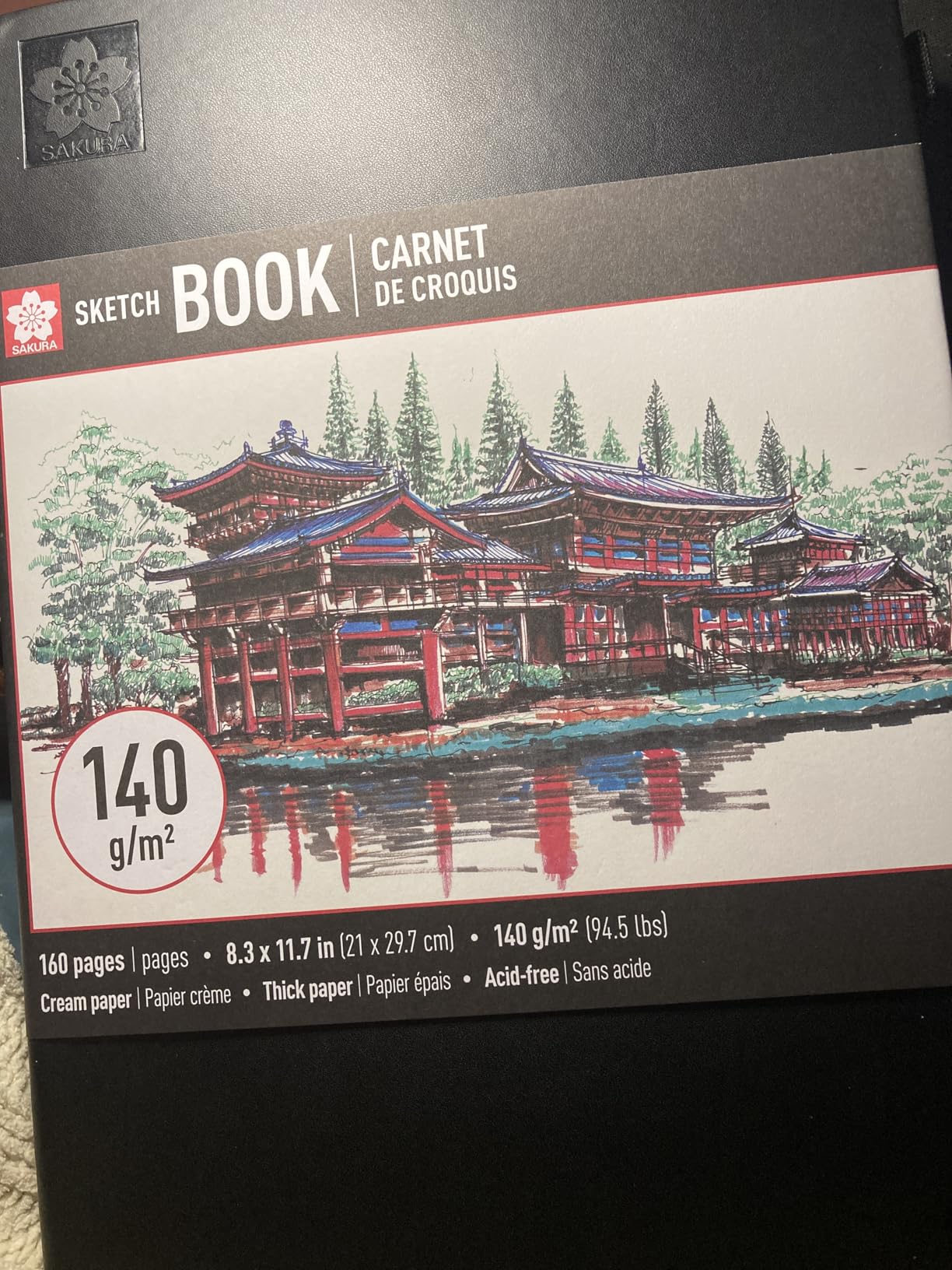 Sakura Sketchbook A4, Hardcover, 160 Pages, 8.3 x 11.7