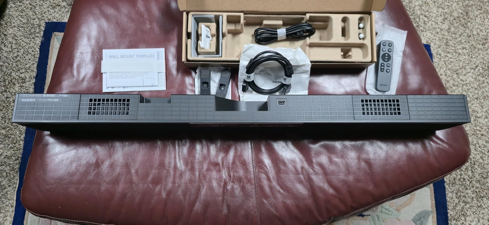 Sony BRAVIA Theater Bar 7 Soundbar for TV Home Theater with 9 Speakers | Dolby Atmos & DTS:X Surround Sound, 360 Spatial Sound Mapping, Bluetooth, Spotify Connect, AirPlay 2, HDMI 2.1 , HT-A7100 customer photo 1