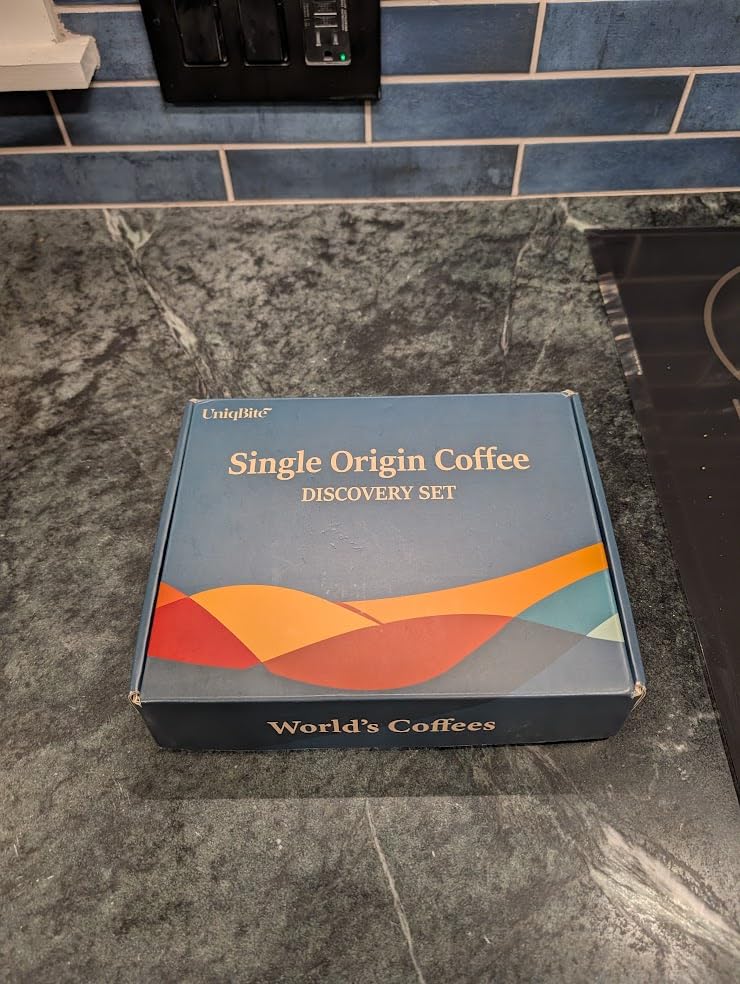 UNIQBITE Single Origin Coffee Gift Set, Whole Bean Arabica Coffee Sampler customer photo 1