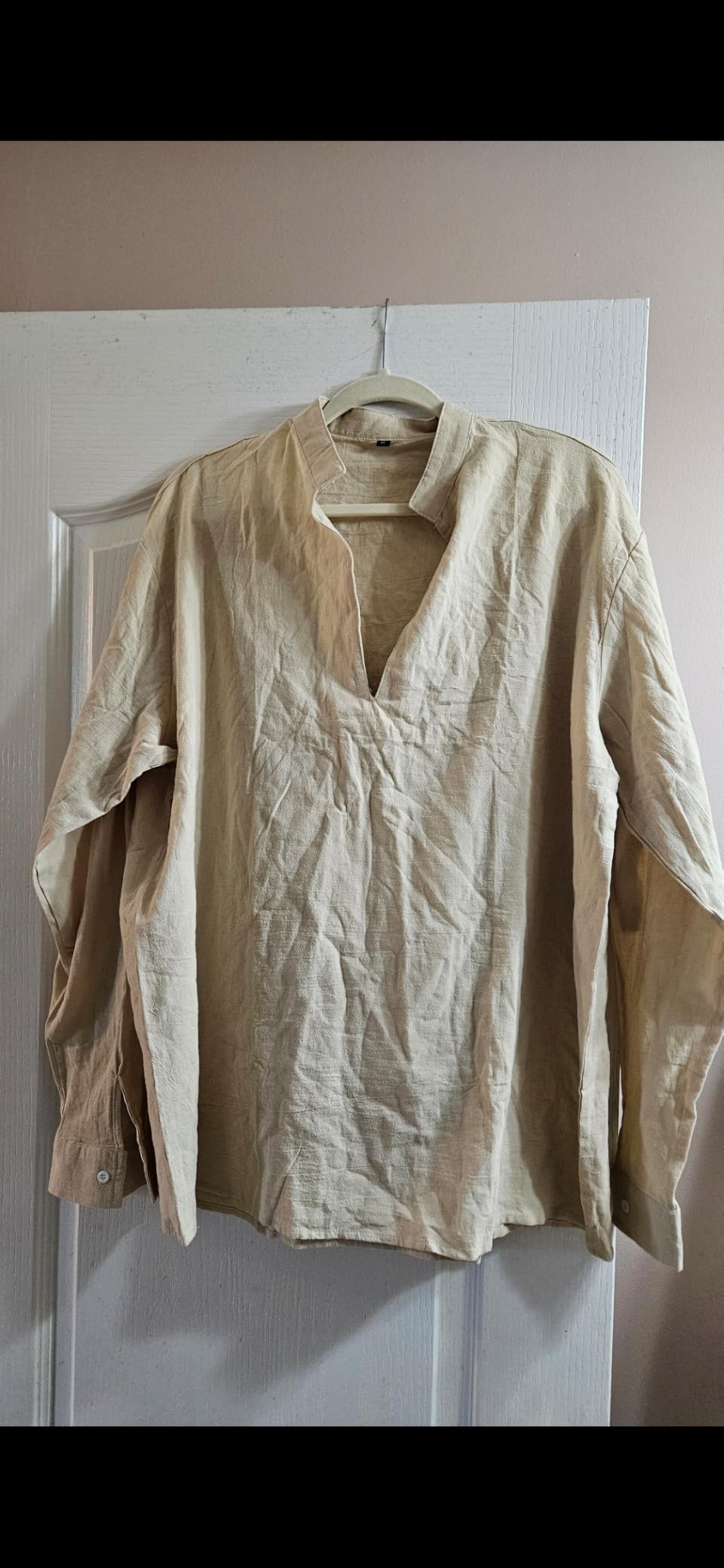 NTYNTY 7 PCS Men's Renaissance Costume Set Medieval Outfit with Hooded Cloak Shirt Pants for Halloween LARP Ren Faire Costume customer photo 1