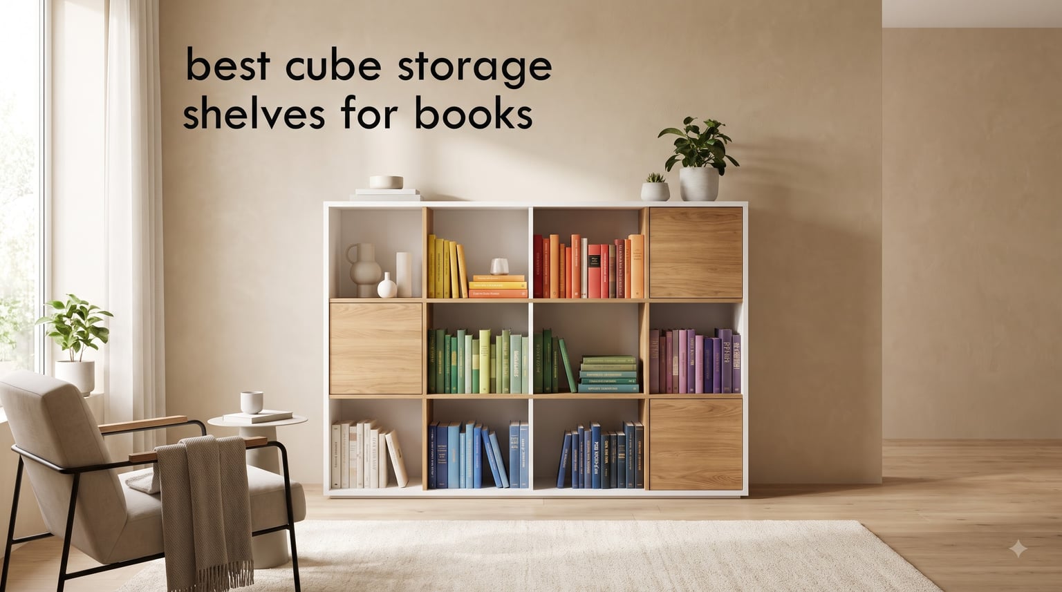 best cube storage shelves for books