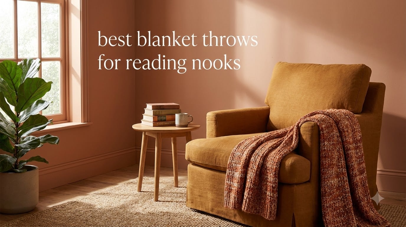 best blanket throws for reading nooks
