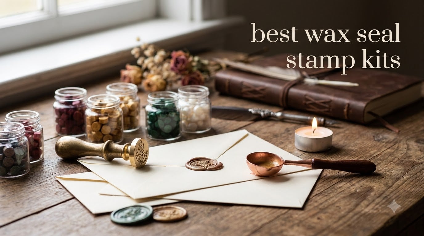 best wax seal stamp kits