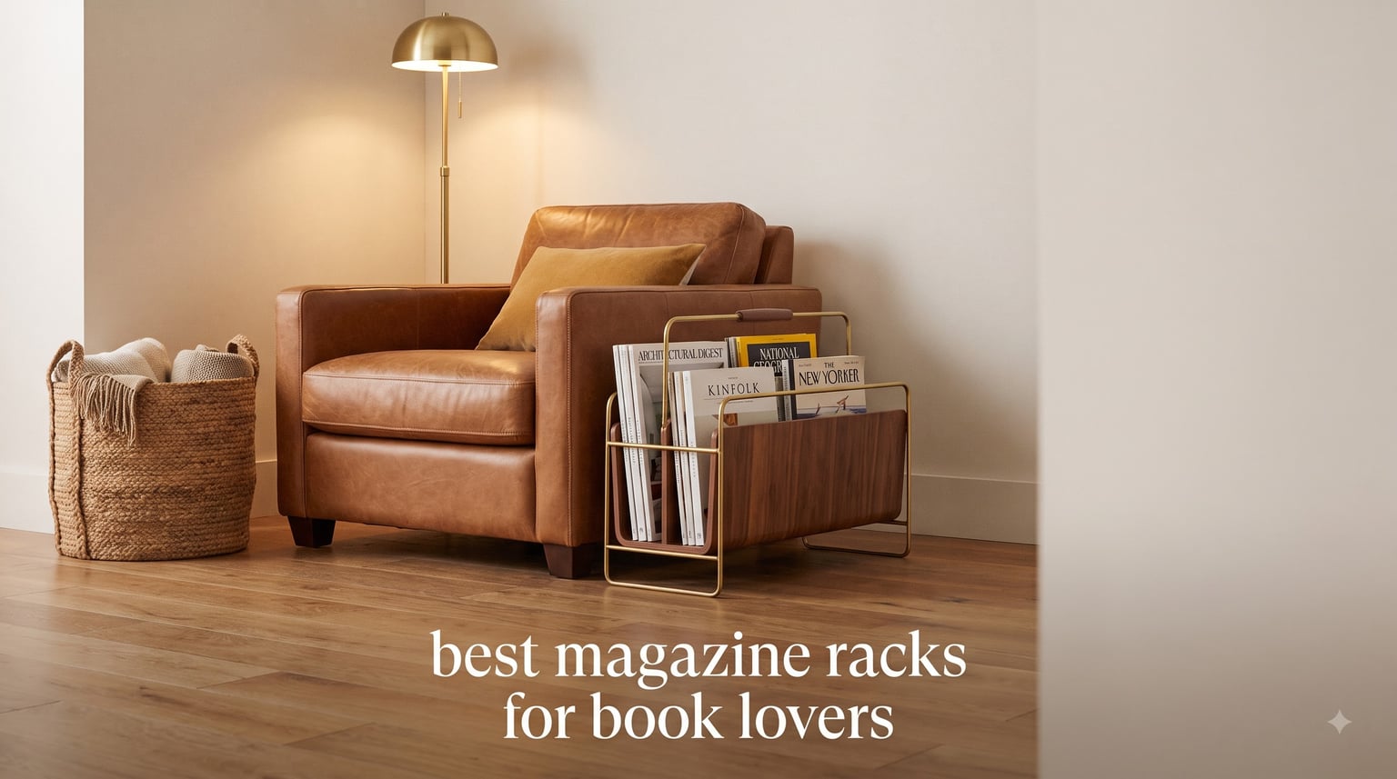 best magazine racks for book lovers