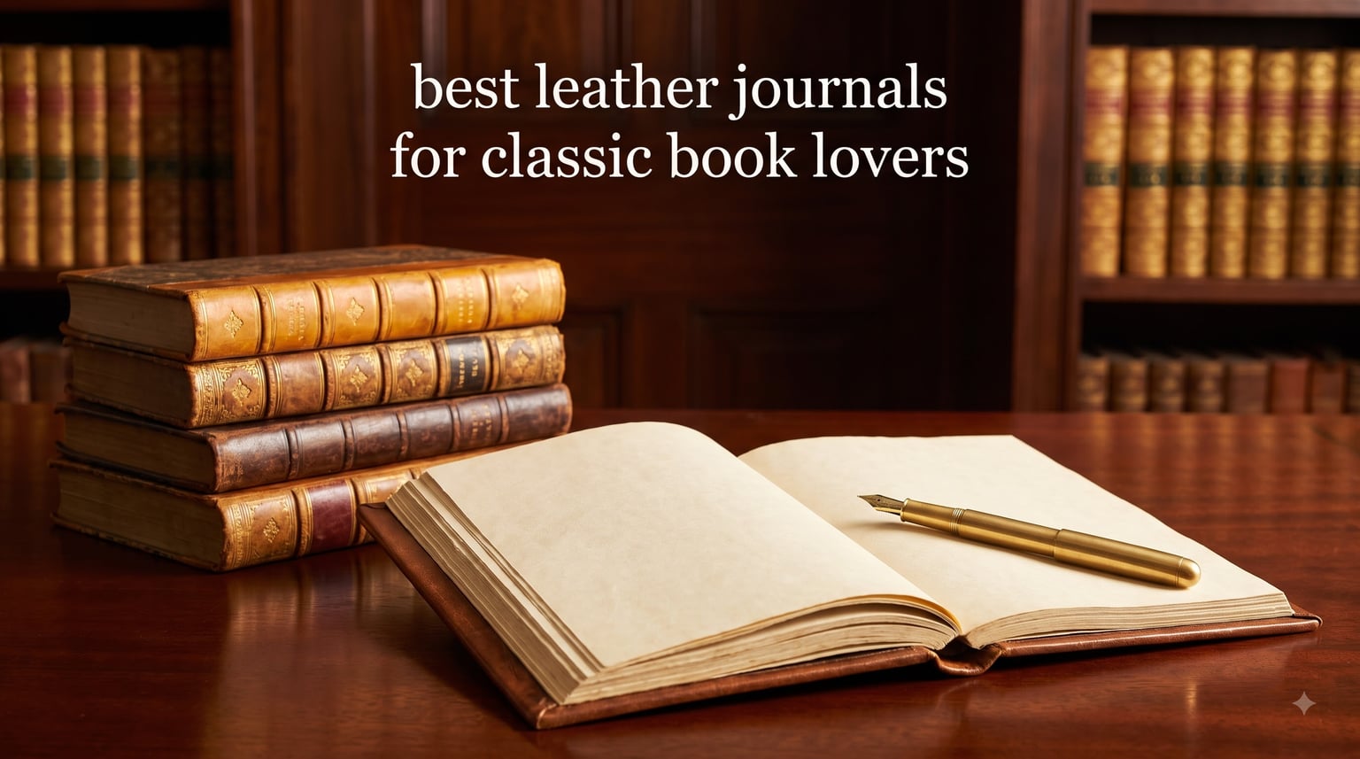 best leather journals for classic book lovers