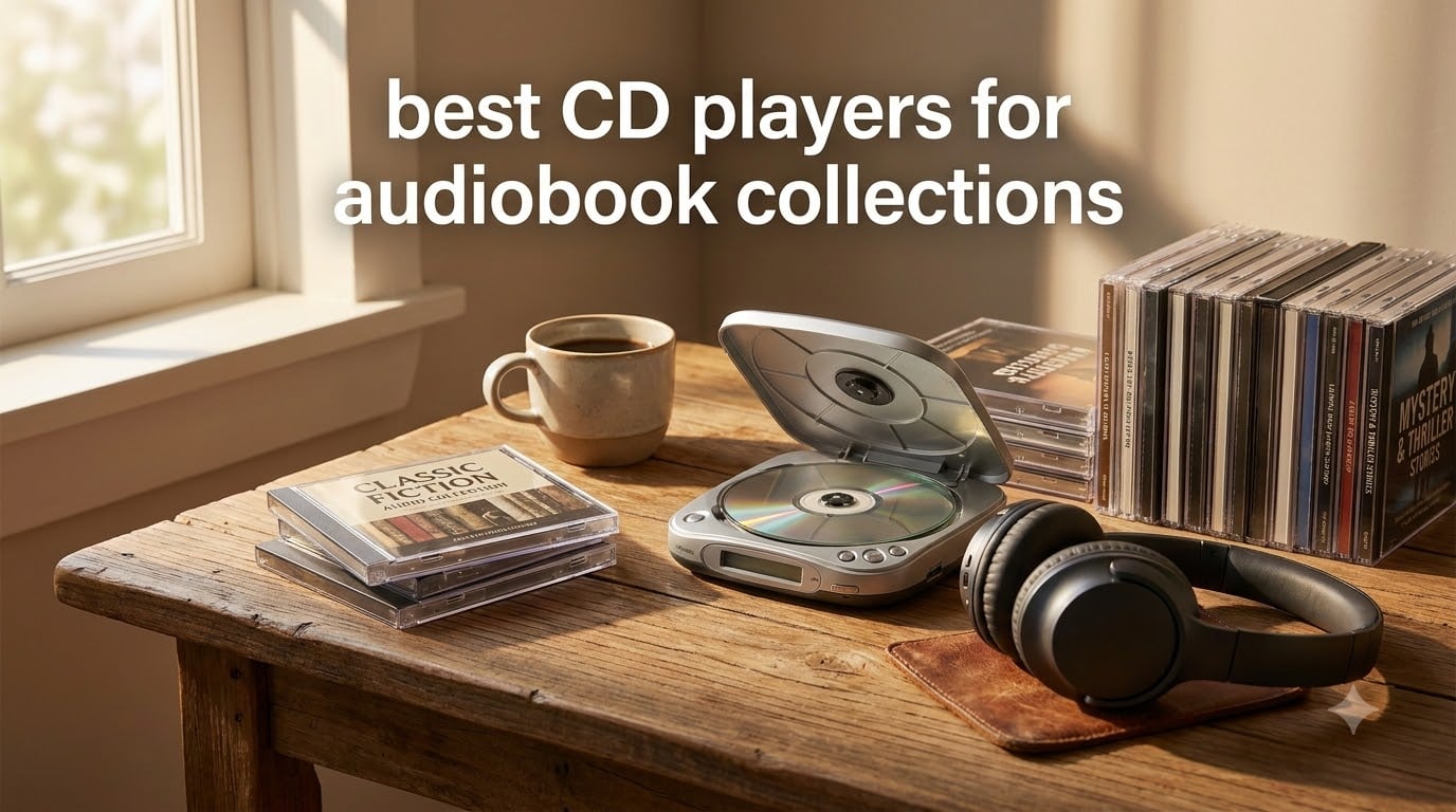 best CD players for audiobook collections