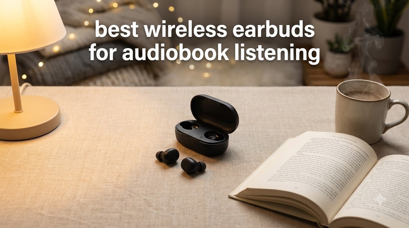 best wireless earbuds for audiobook listening