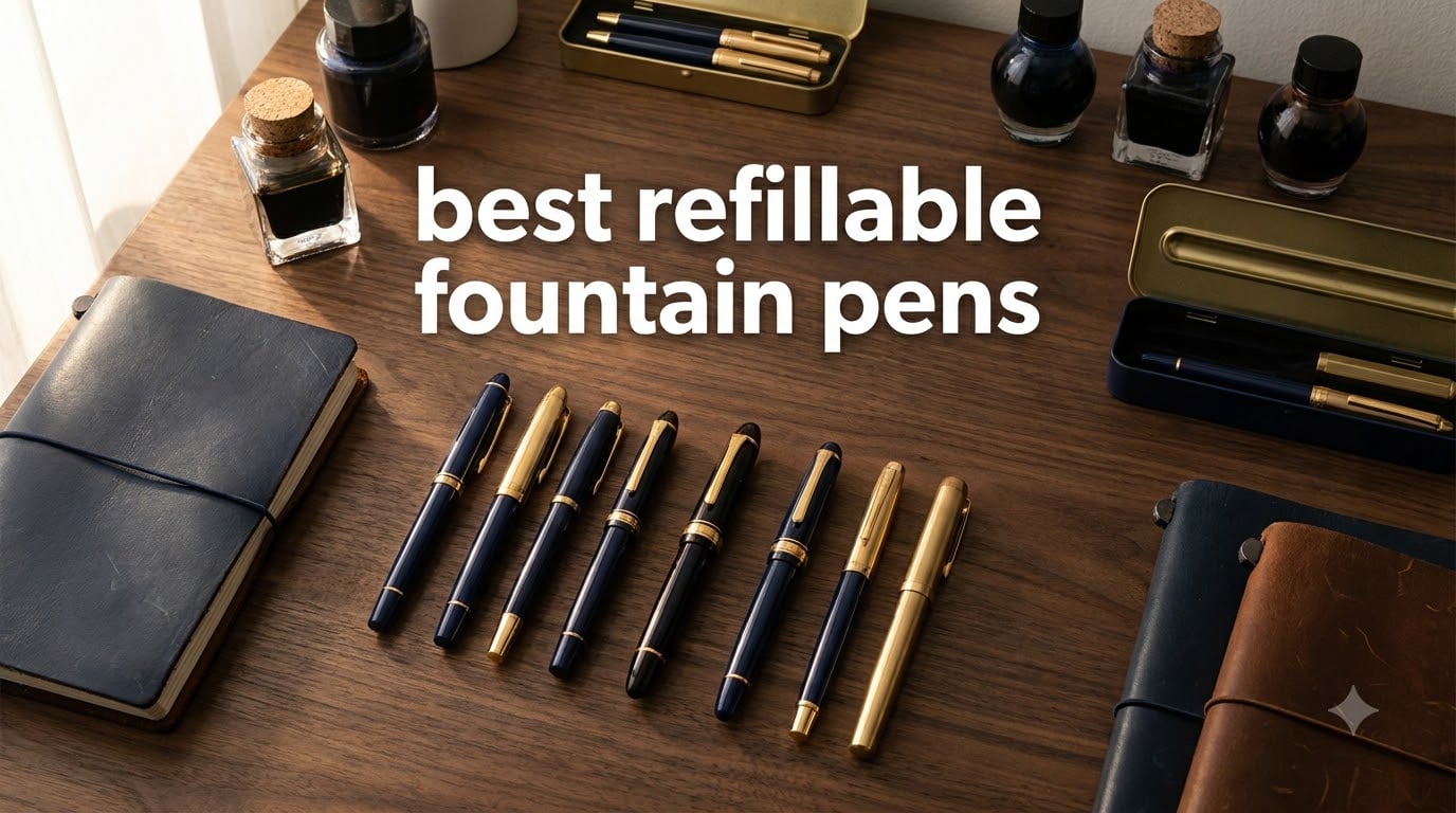 best refillable fountain pens