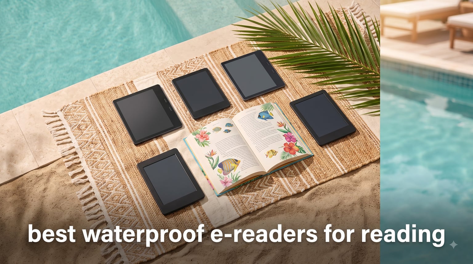 best waterproof e-readers for reading