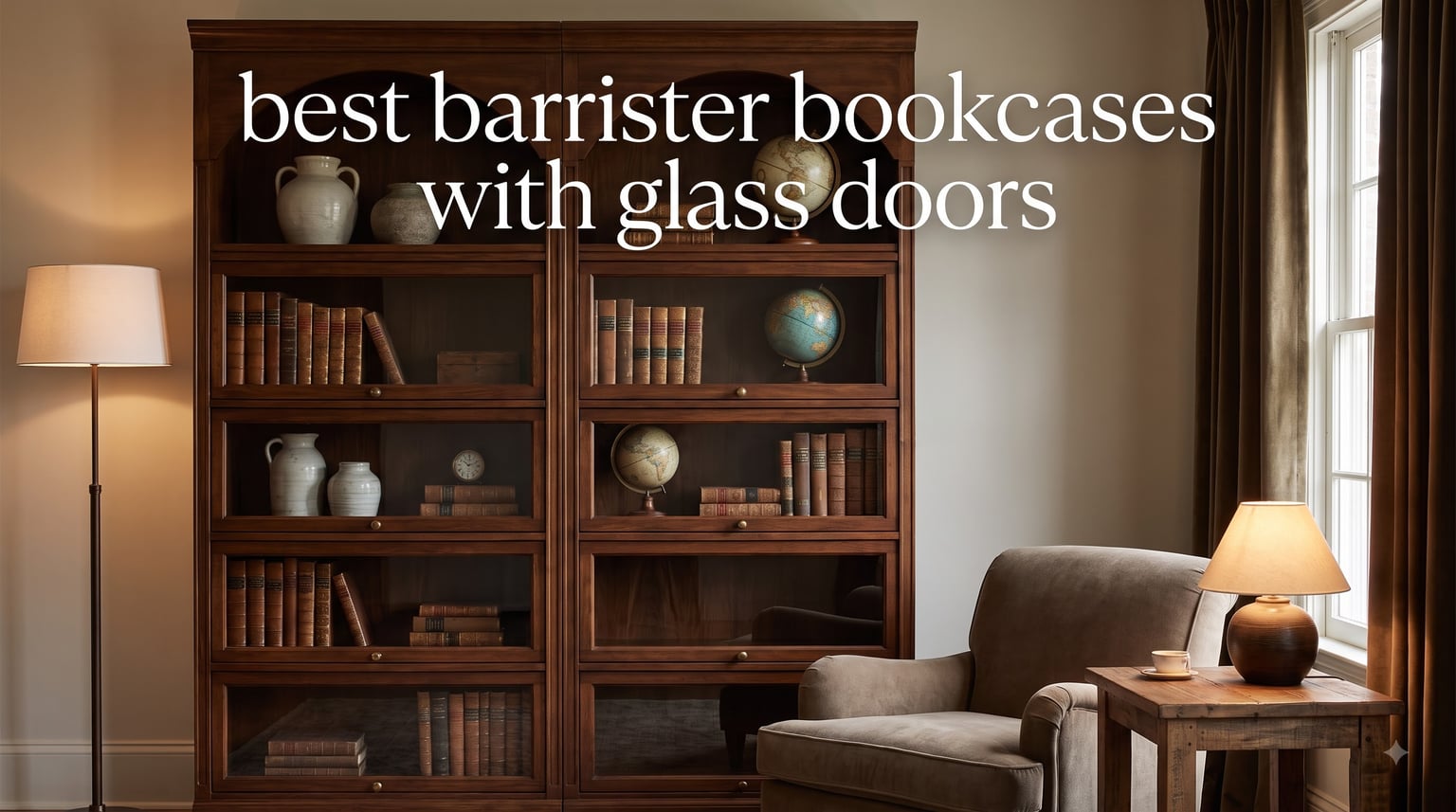 best barrister bookcases with glass doors
