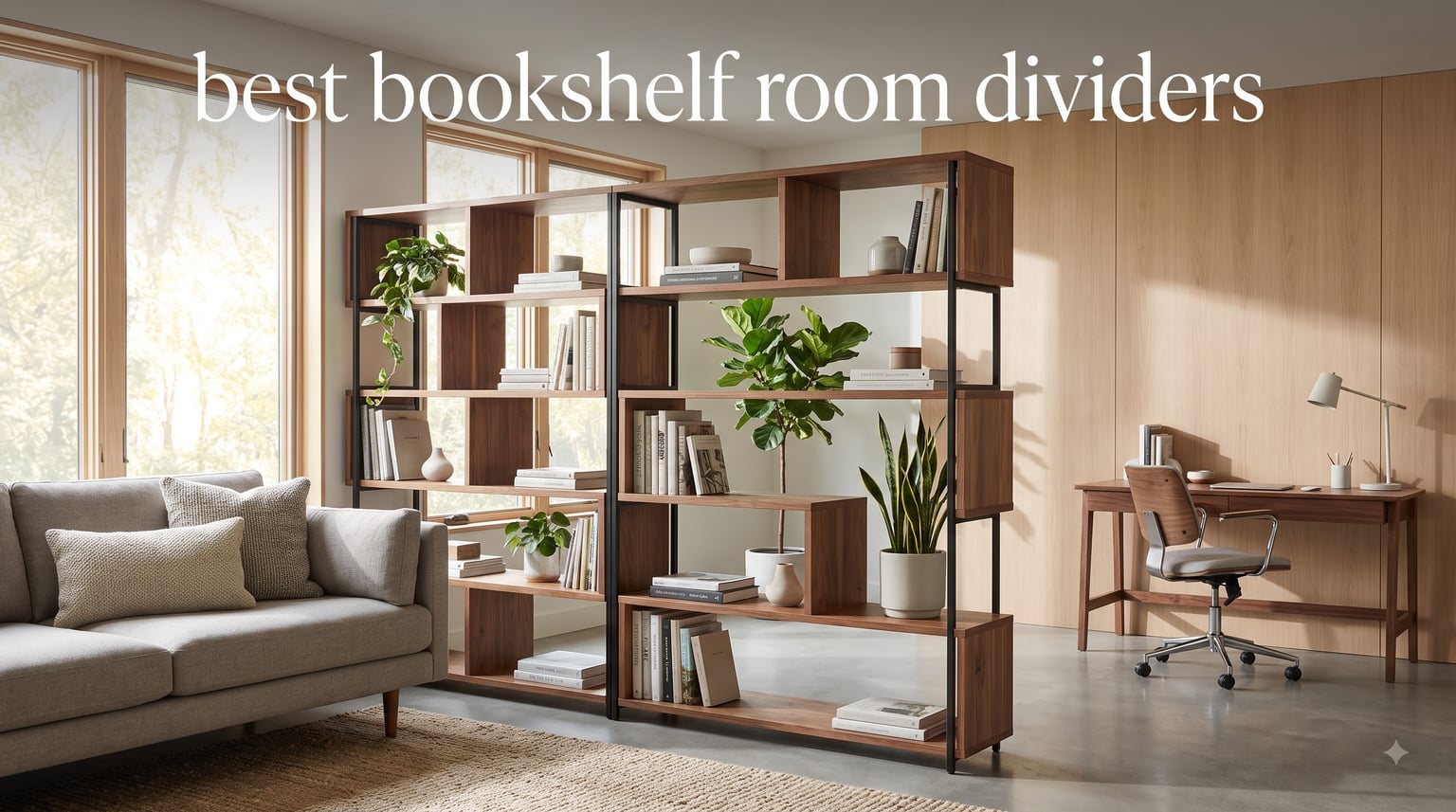best bookshelf room dividers