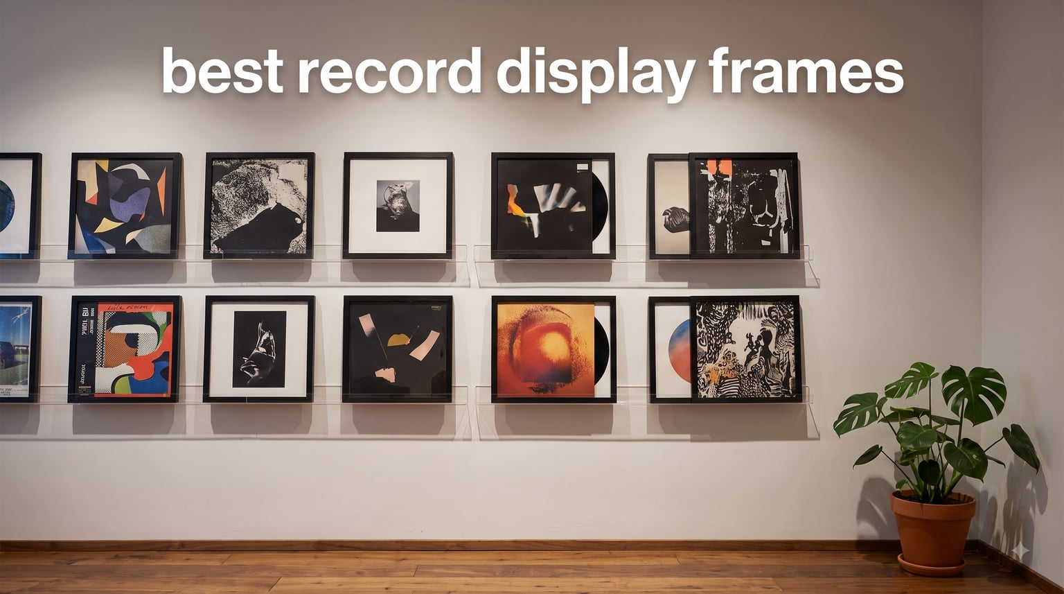 best record display frames