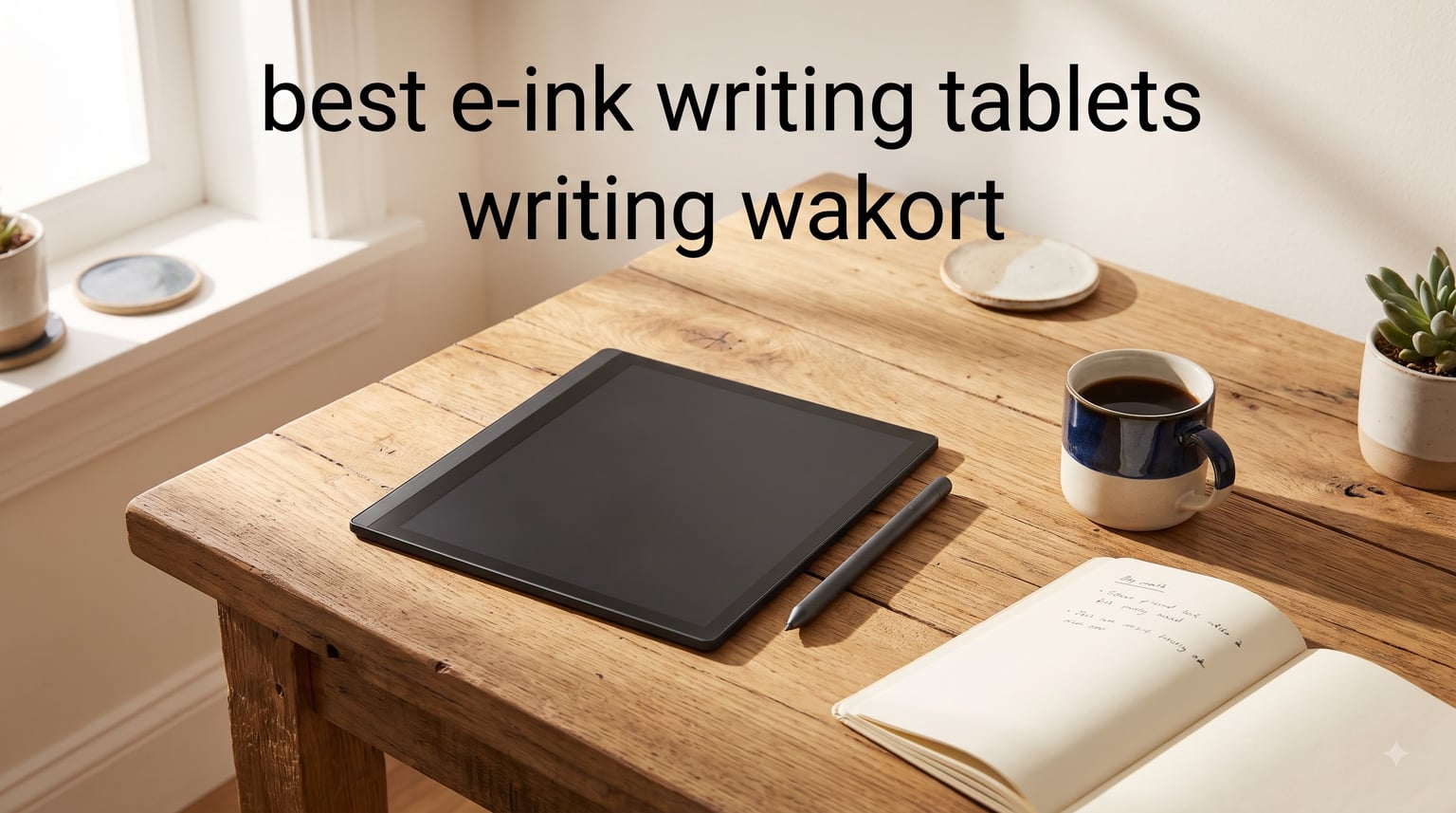 best e-ink writing tablets