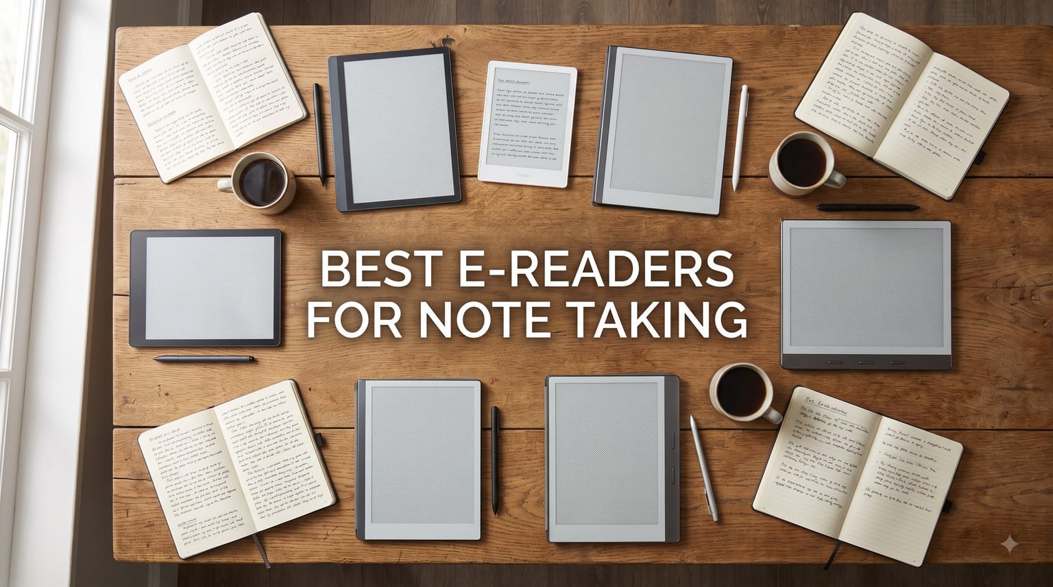 best e-readers for note taking