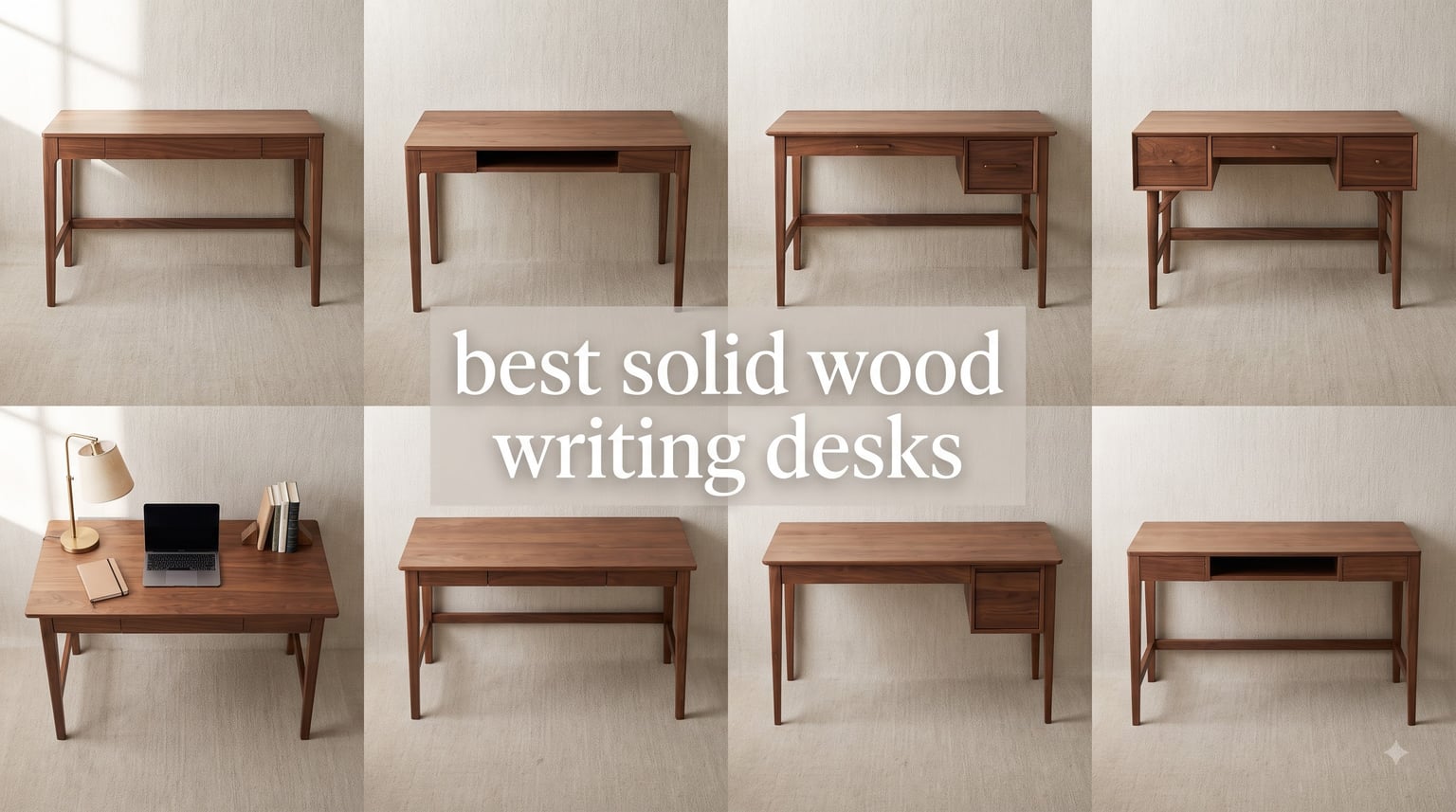 best solid wood writing desks