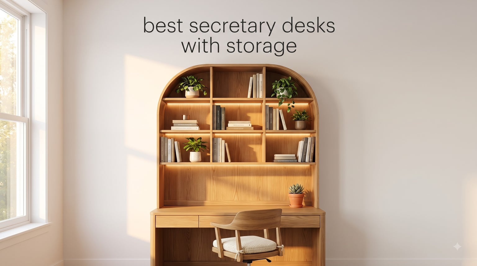 best secretary desks with storage