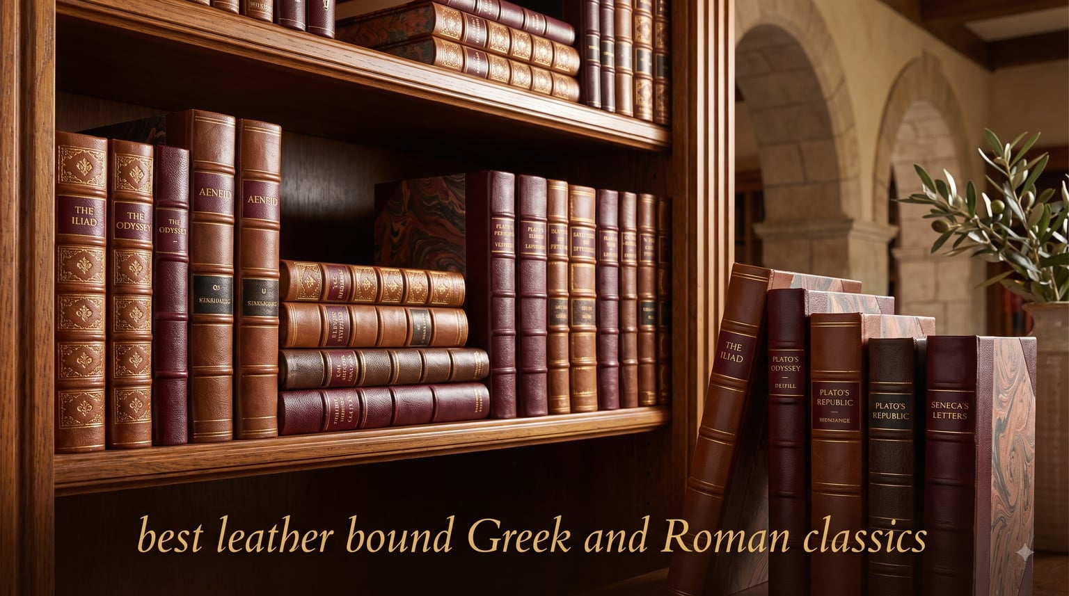 best leather bound Greek and Roman classics