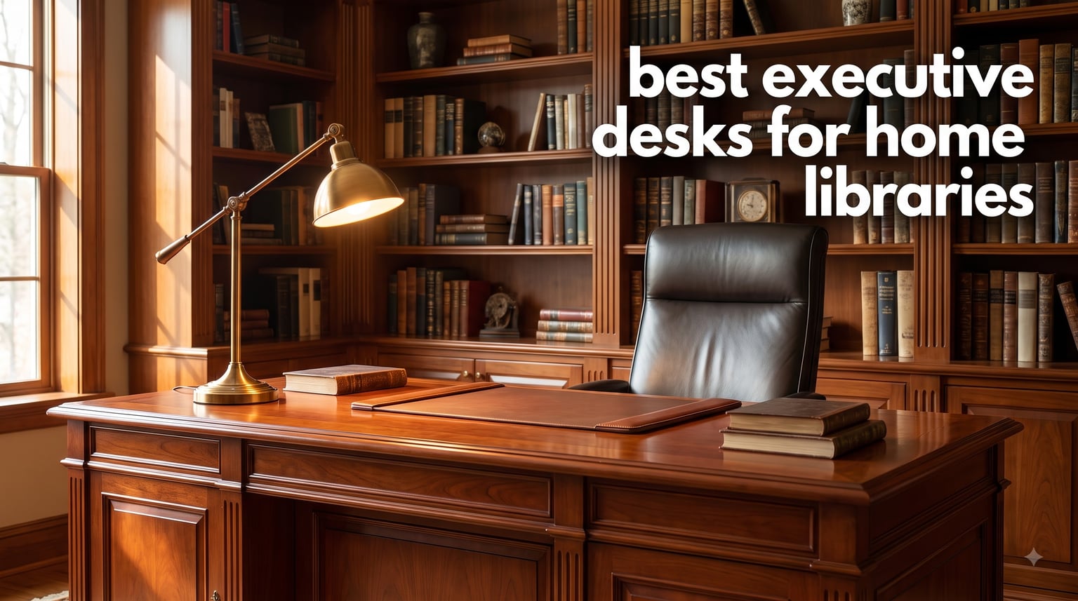 best executive desks for home libraries