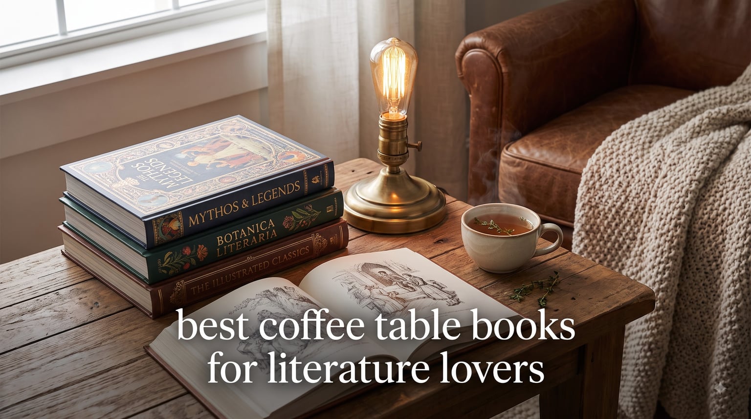best coffee table books for literature lovers