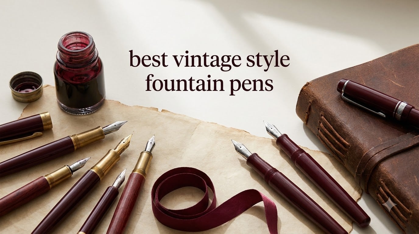 best vintage style fountain pens