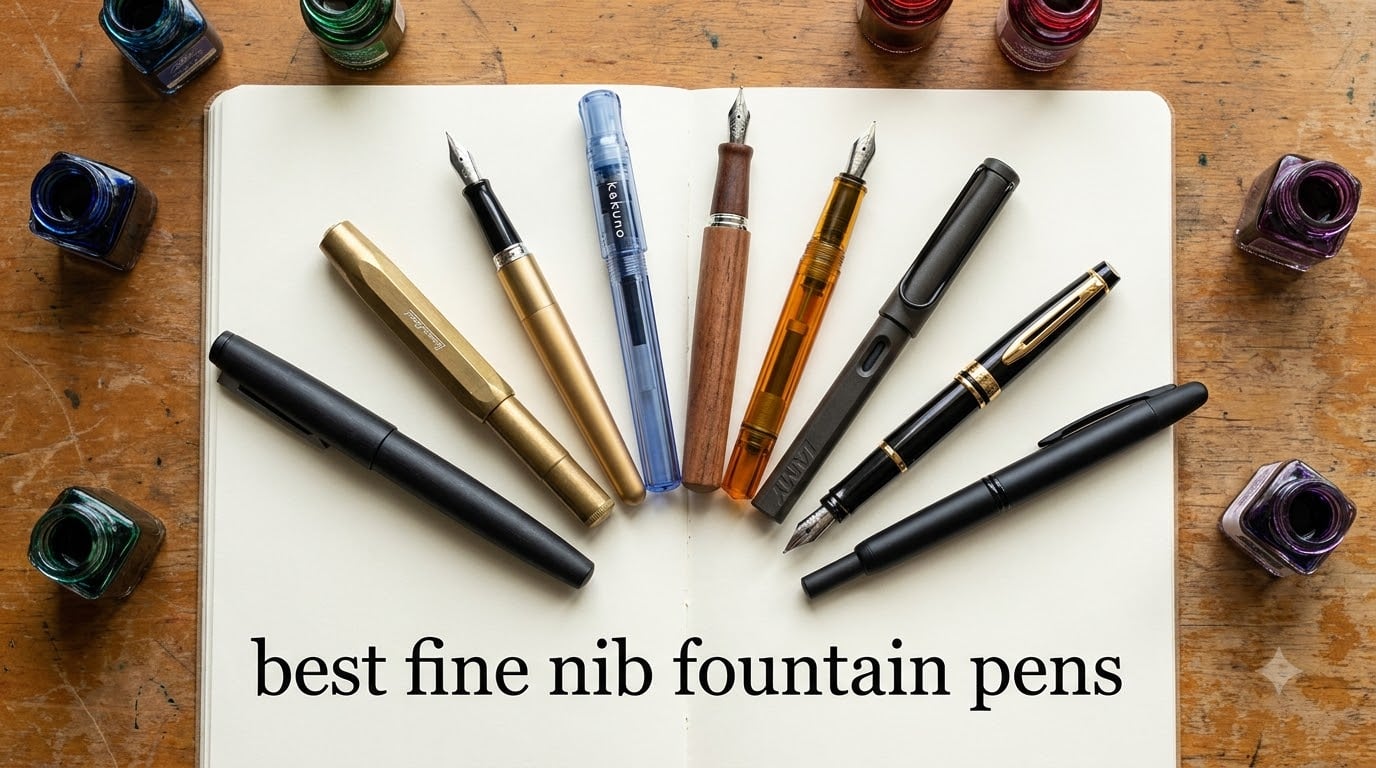 best fine nib fountain pens