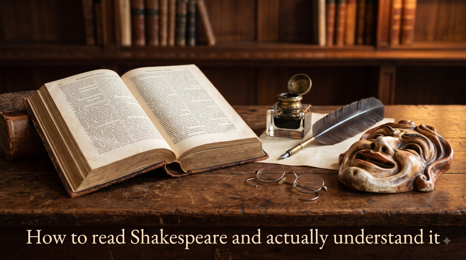 How to read Shakespeare and actually understand it
