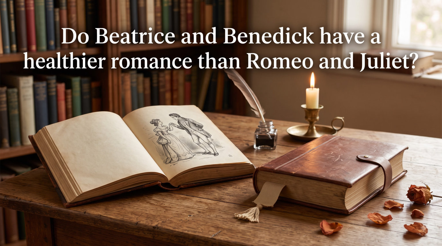 Do Beatrice and Benedick have a healthier romance than Romeo and Juliet?