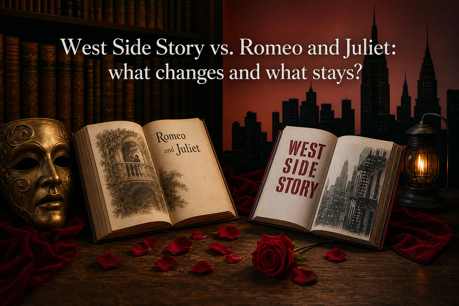 West Side Story vs. Romeo and Juliet: what changes and what stays?