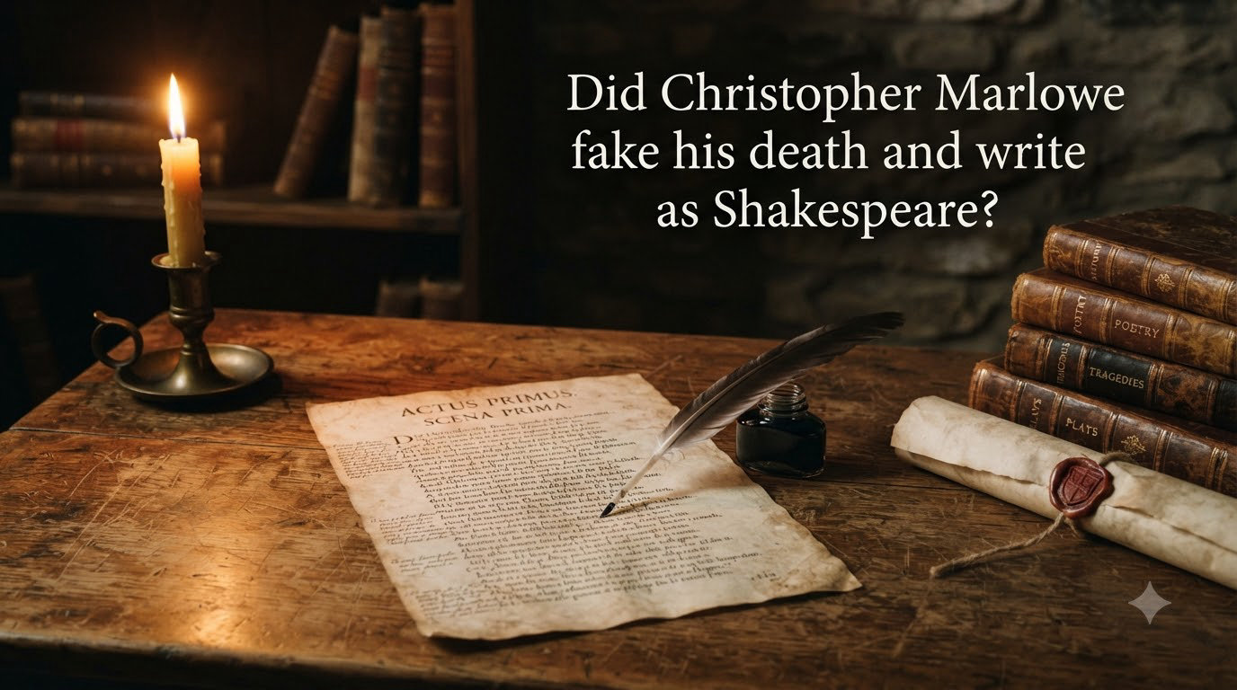 Did Christopher Marlowe fake his death and write as Shakespeare?