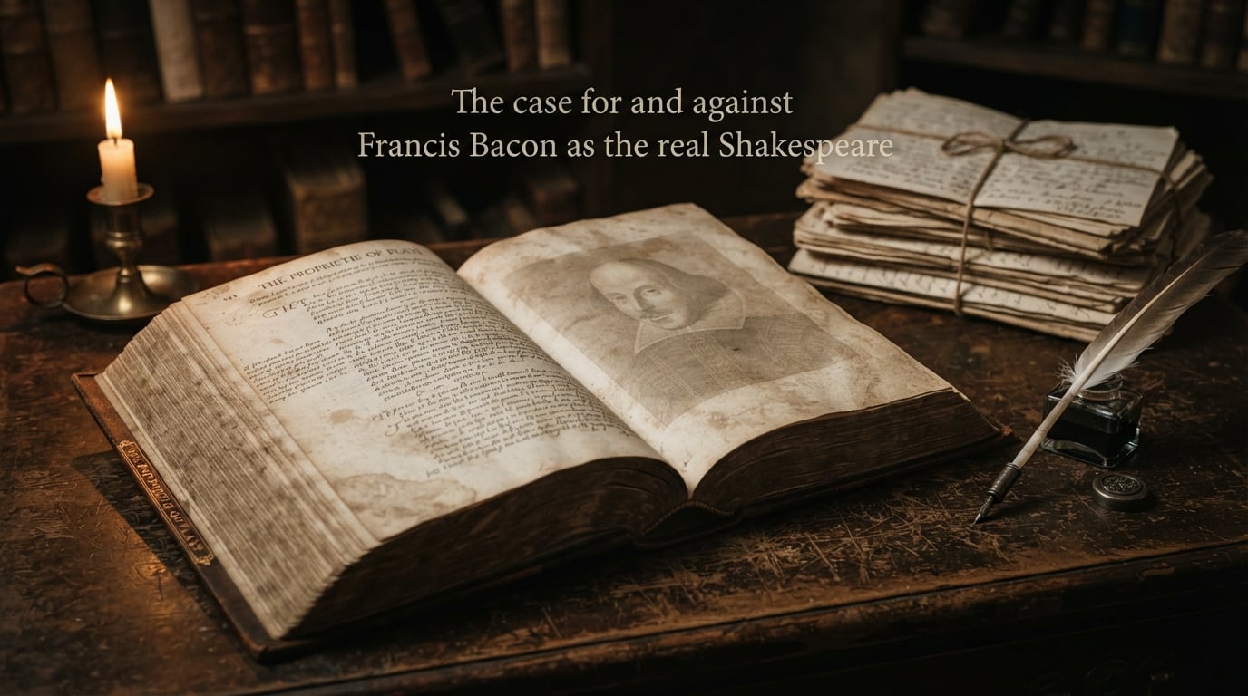 The case for and against Francis Bacon as the real Shakespeare