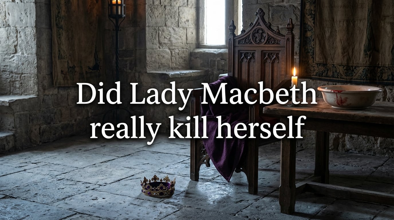 Did Lady Macbeth really kill herself