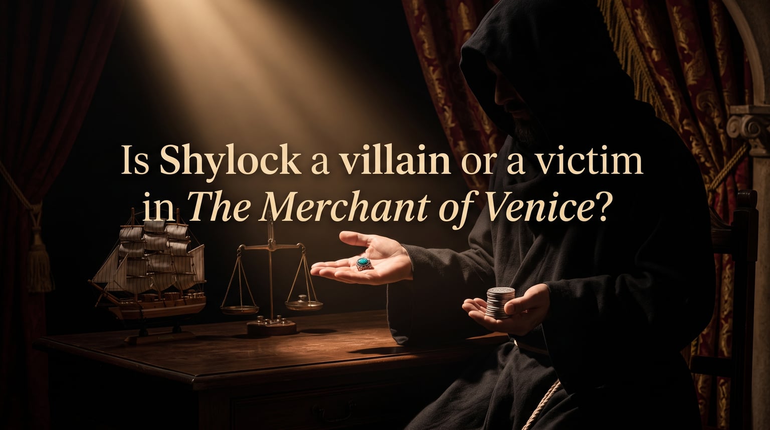 Is Shylock a villain or a victim in The Merchant of Venice?
