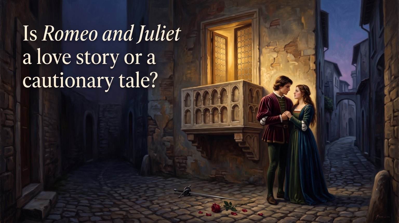 Is Romeo and Juliet a love story or a cautionary tale?