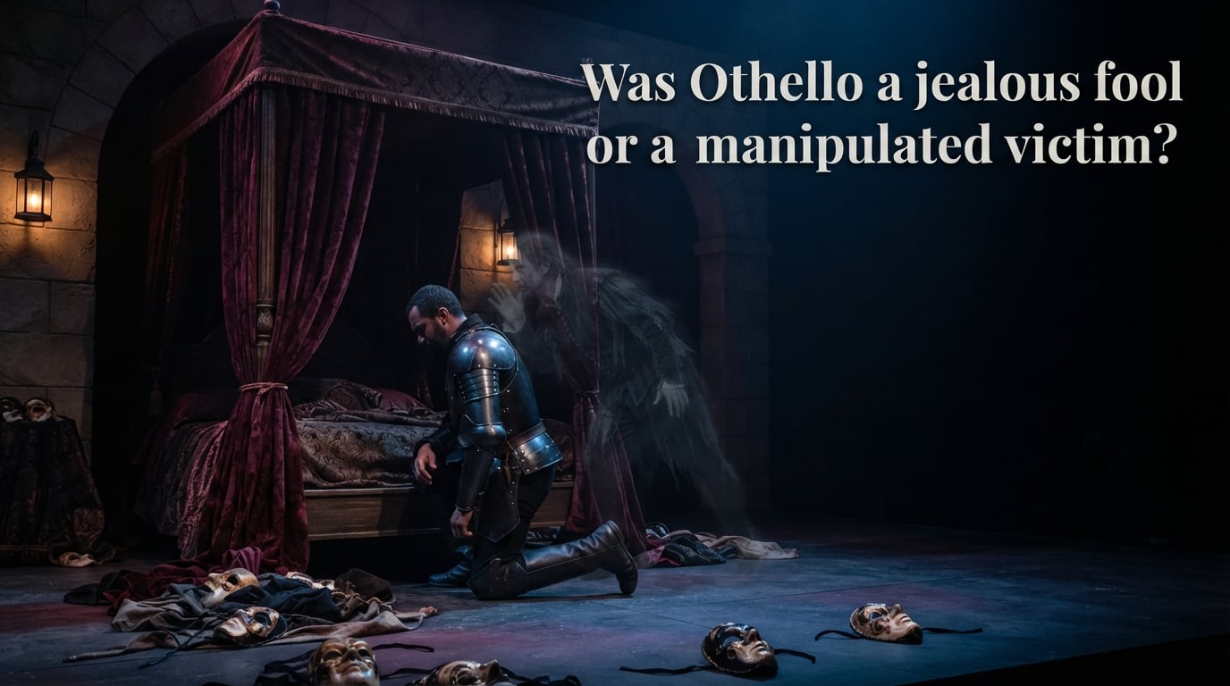 Was Othello a jealous fool or a manipulated victim?