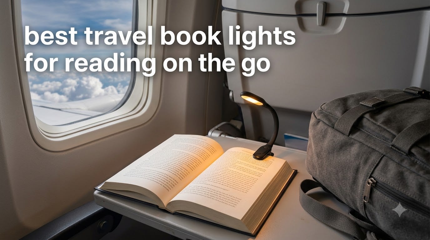 best travel book lights for reading on the go