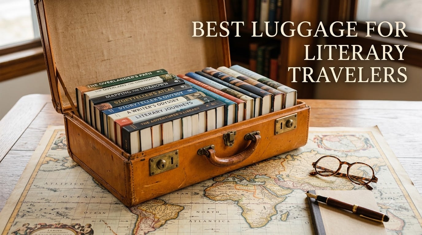 best luggage for literary travelers