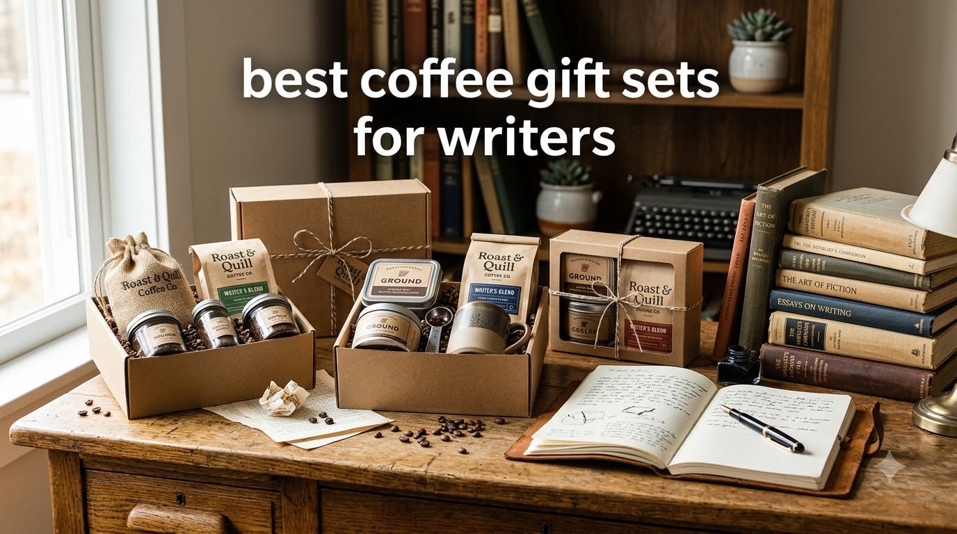 best coffee gift sets for writers