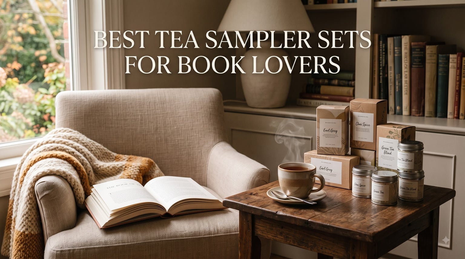 best tea sampler sets for book lovers
