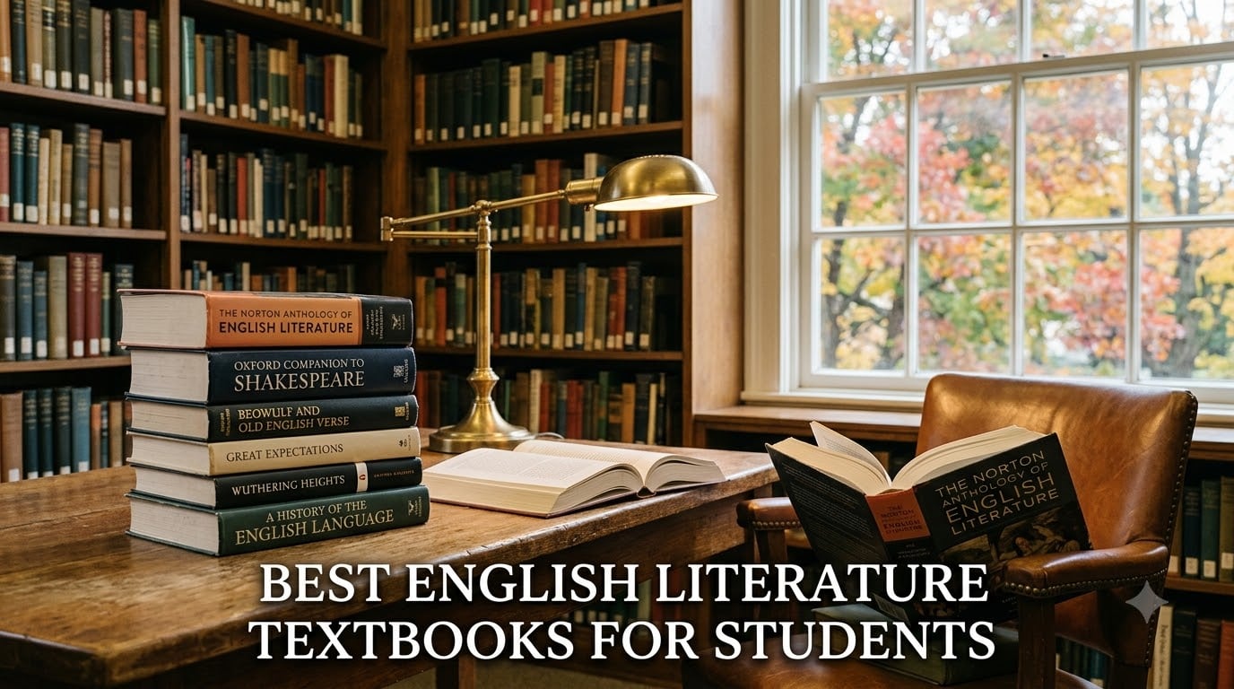 best English literature textbooks for students