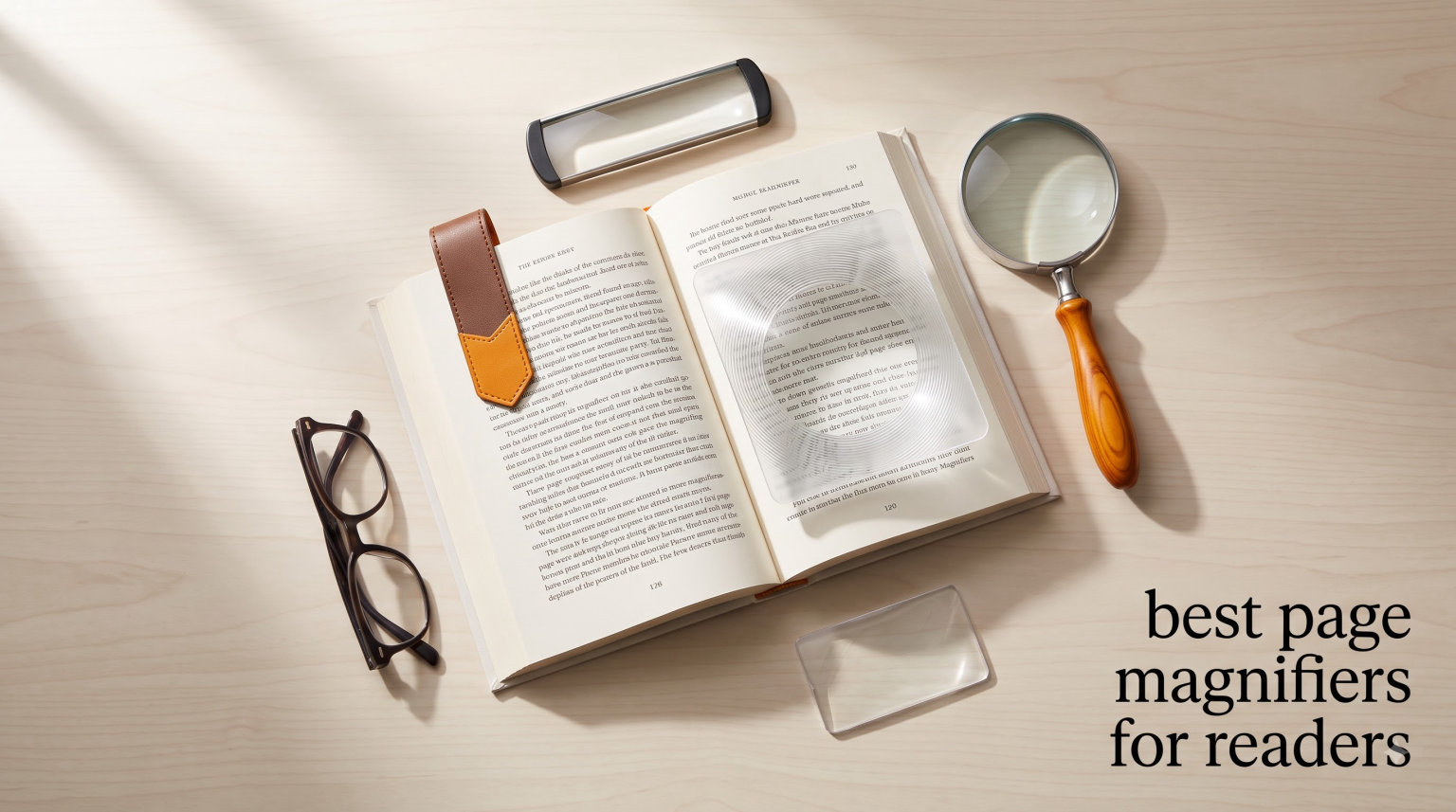 best page magnifiers for readers