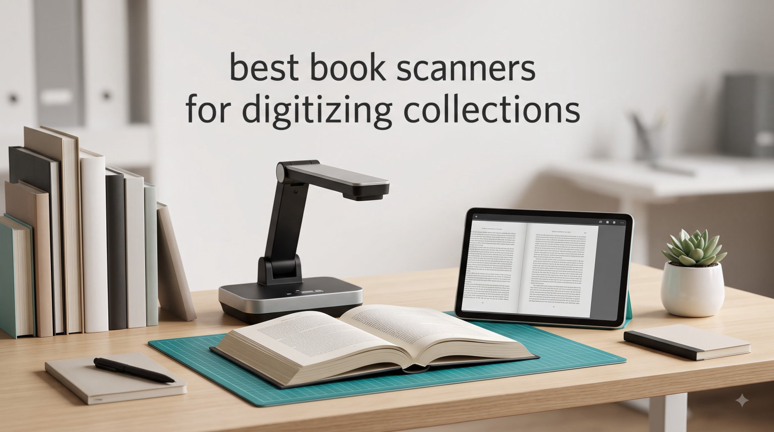 best book scanners for digitizing collections