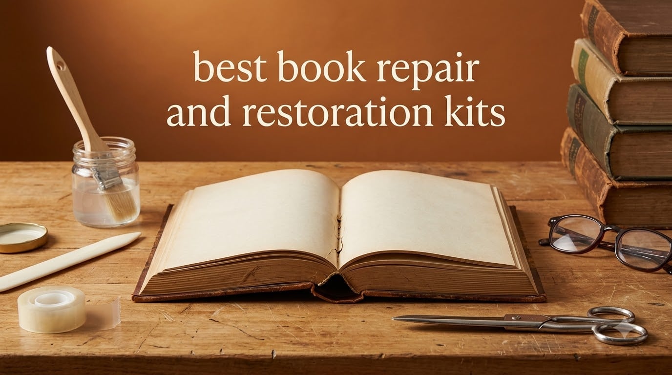 best book repair and restoration kits