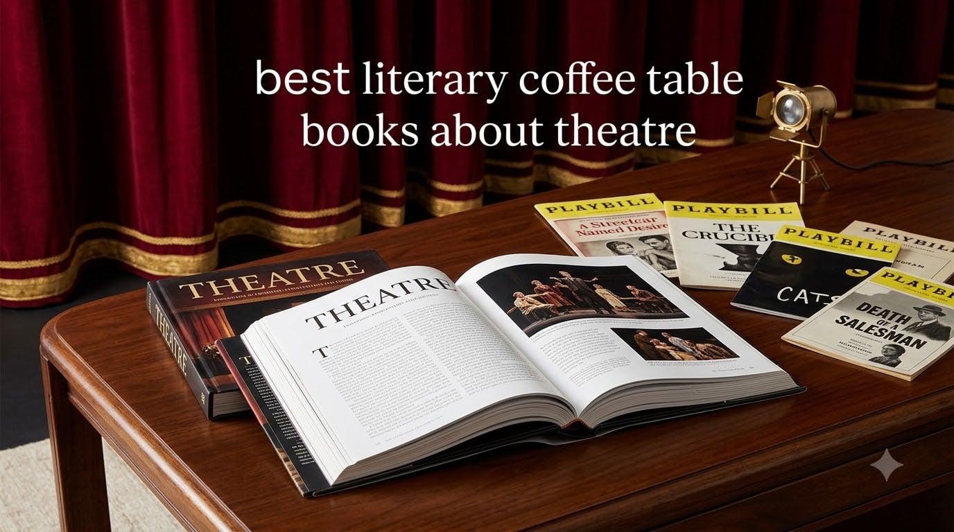 best literary coffee table books about theatre
