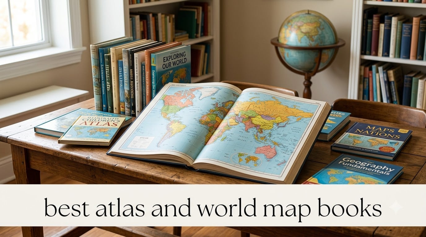 best atlas and world map books