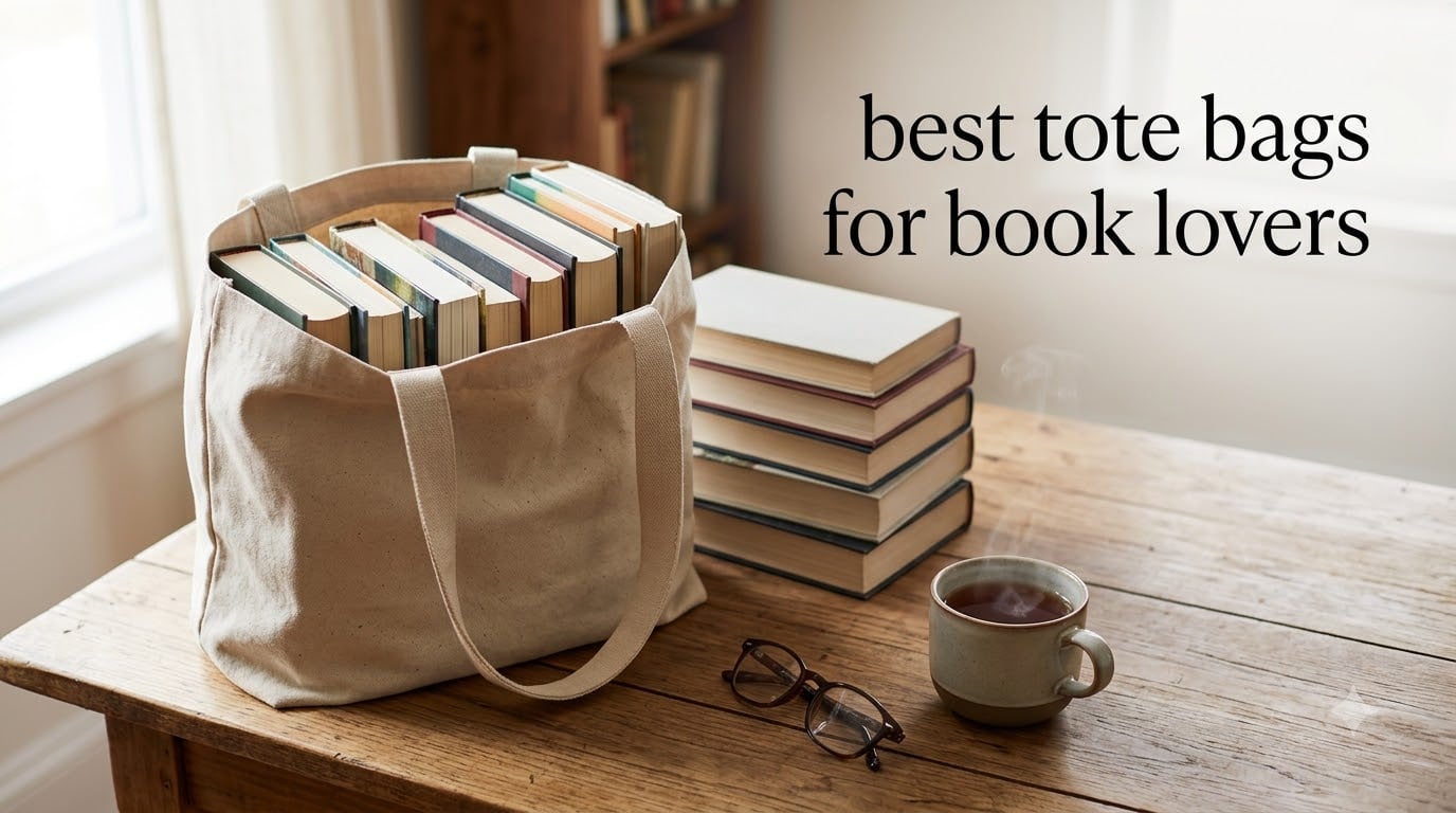 best tote bags for book lovers