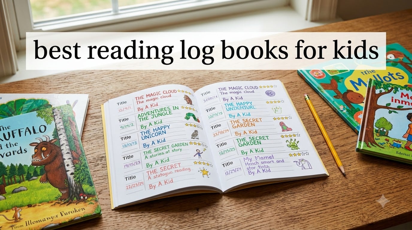 best reading log books for kids