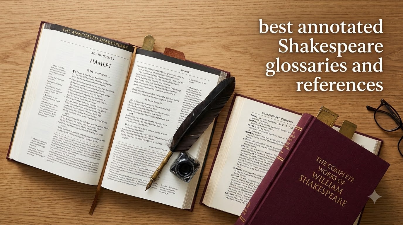 best annotated Shakespeare glossaries and references