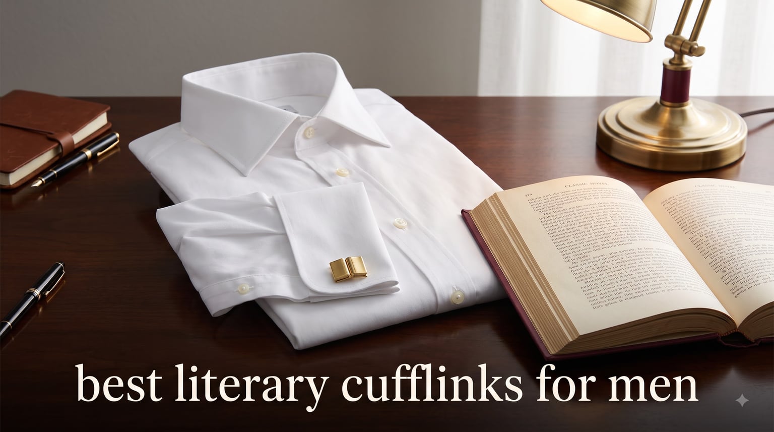 best literary cufflinks for men